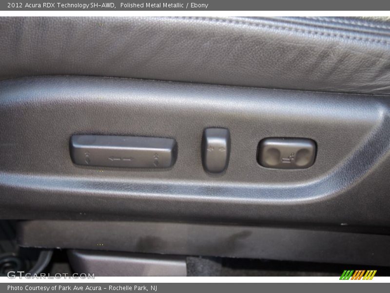 Polished Metal Metallic / Ebony 2012 Acura RDX Technology SH-AWD