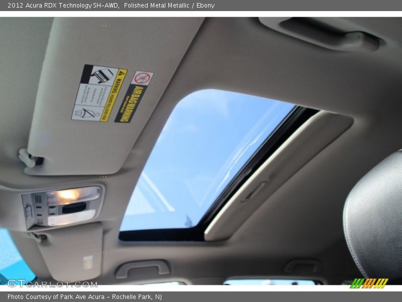 Polished Metal Metallic / Ebony 2012 Acura RDX Technology SH-AWD