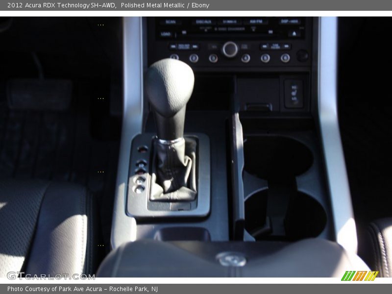 Polished Metal Metallic / Ebony 2012 Acura RDX Technology SH-AWD