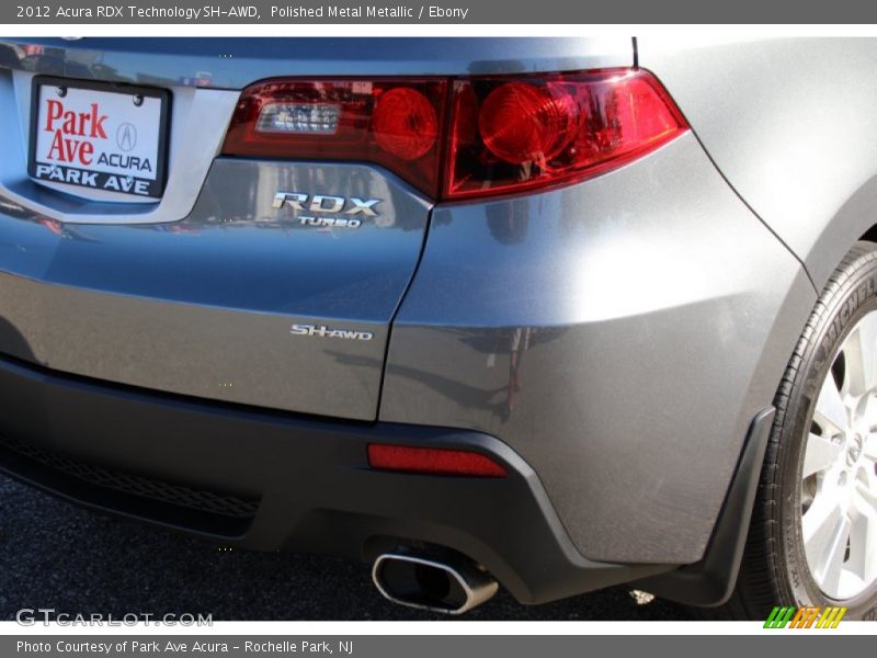 Polished Metal Metallic / Ebony 2012 Acura RDX Technology SH-AWD