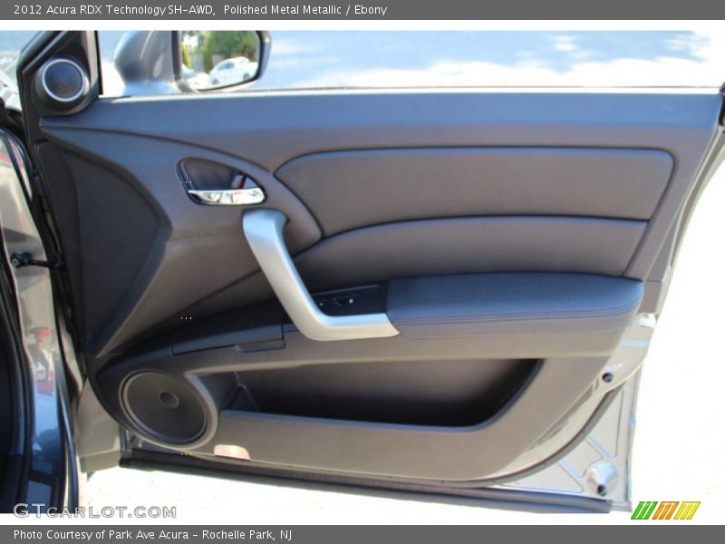 Polished Metal Metallic / Ebony 2012 Acura RDX Technology SH-AWD