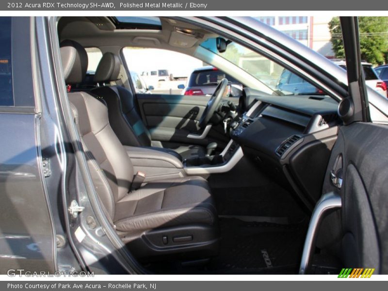 Polished Metal Metallic / Ebony 2012 Acura RDX Technology SH-AWD