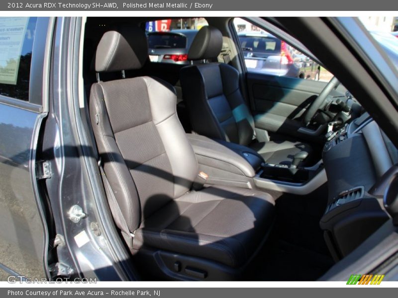 Polished Metal Metallic / Ebony 2012 Acura RDX Technology SH-AWD