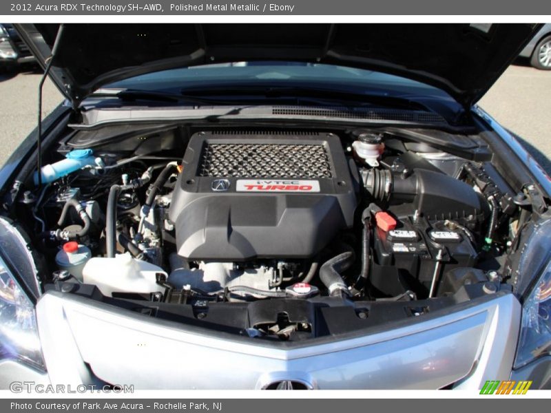 Polished Metal Metallic / Ebony 2012 Acura RDX Technology SH-AWD
