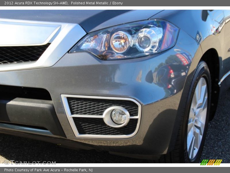 Polished Metal Metallic / Ebony 2012 Acura RDX Technology SH-AWD