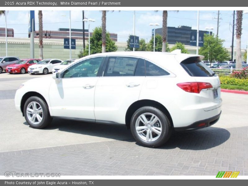 White Diamond Pearl / Parchment 2015 Acura RDX Technology