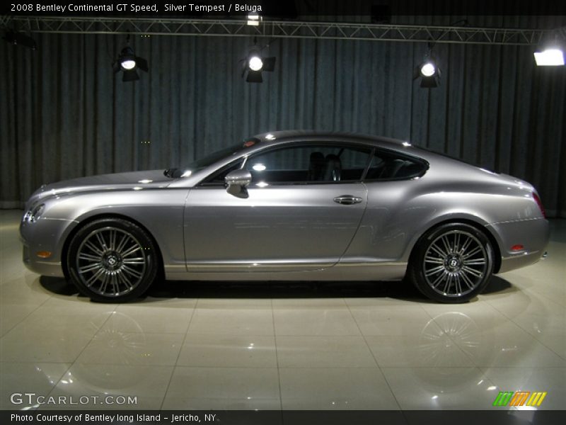 Silver Tempest / Beluga 2008 Bentley Continental GT Speed