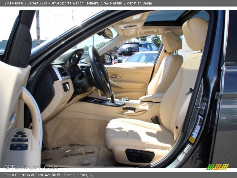 Front Seat of 2014 3 Series 328i xDrive Sports Wagon