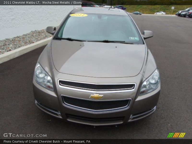 Mocha Steel Metallic / Ebony 2011 Chevrolet Malibu LT