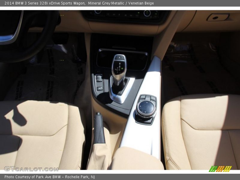 Mineral Grey Metallic / Venetian Beige 2014 BMW 3 Series 328i xDrive Sports Wagon