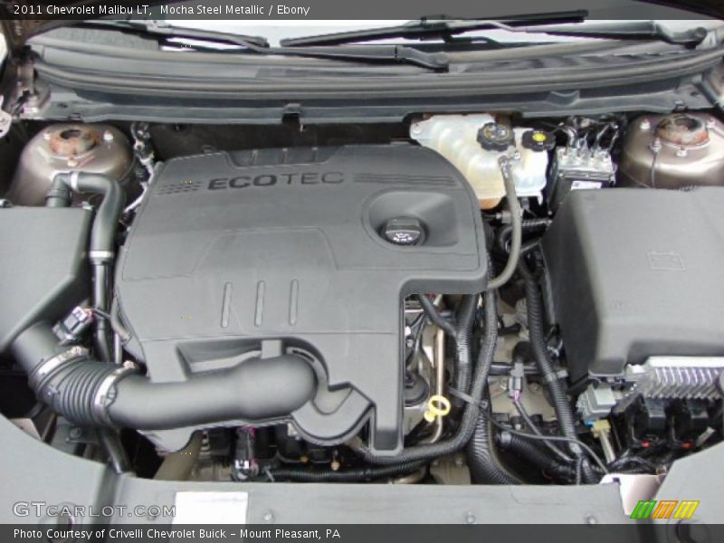 Mocha Steel Metallic / Ebony 2011 Chevrolet Malibu LT