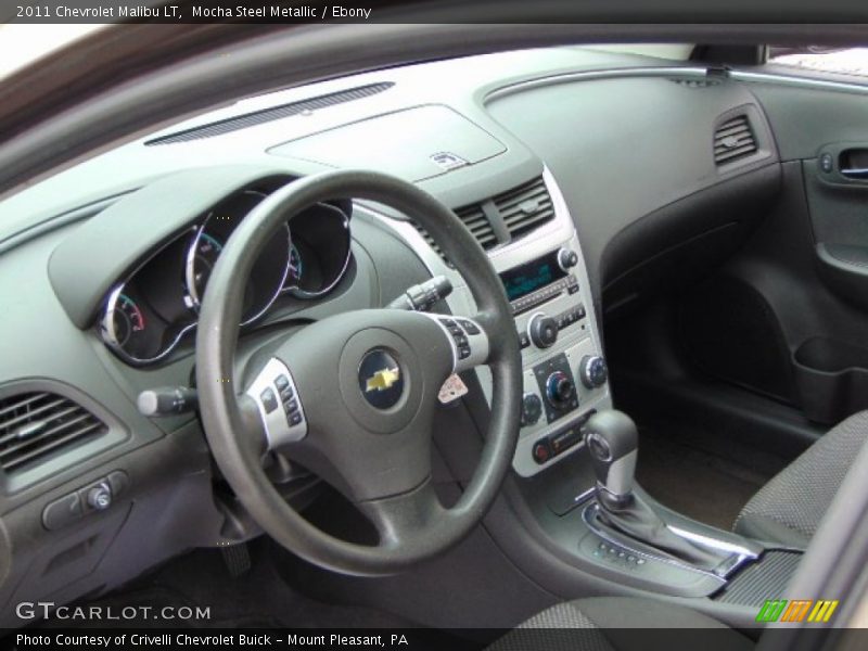 Mocha Steel Metallic / Ebony 2011 Chevrolet Malibu LT