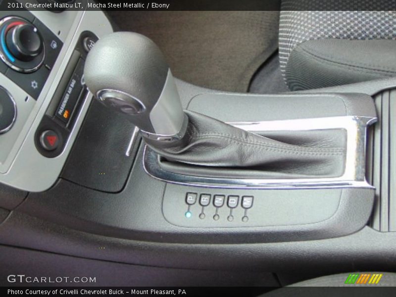 Mocha Steel Metallic / Ebony 2011 Chevrolet Malibu LT