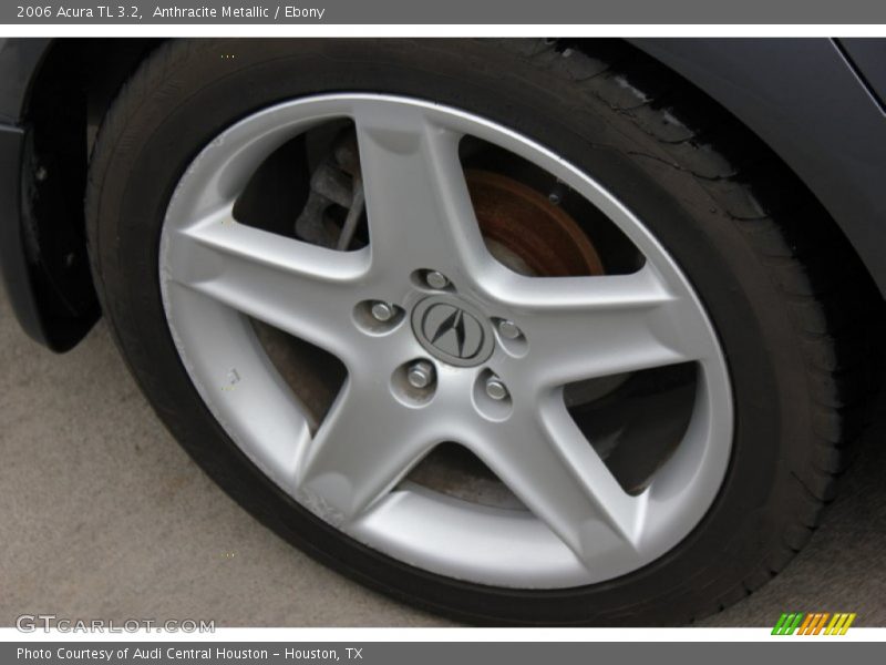 Anthracite Metallic / Ebony 2006 Acura TL 3.2