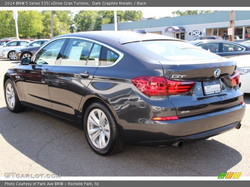 Dark Graphite Metallic / Black 2014 BMW 5 Series 535i xDrive Gran Turismo