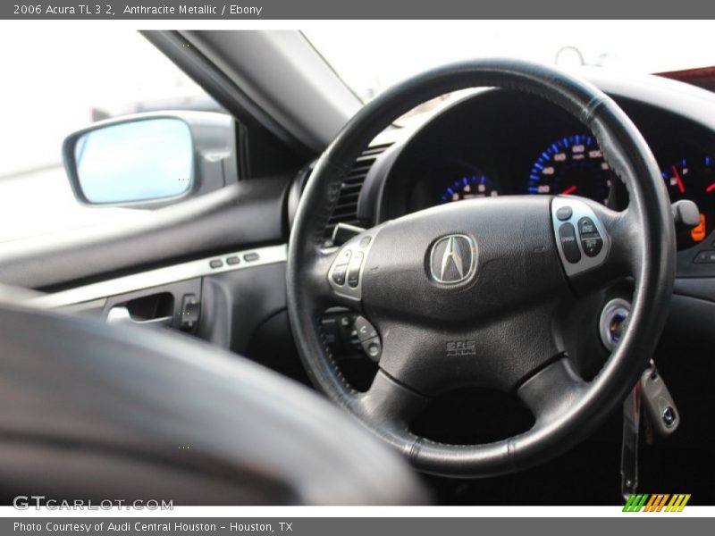Anthracite Metallic / Ebony 2006 Acura TL 3.2