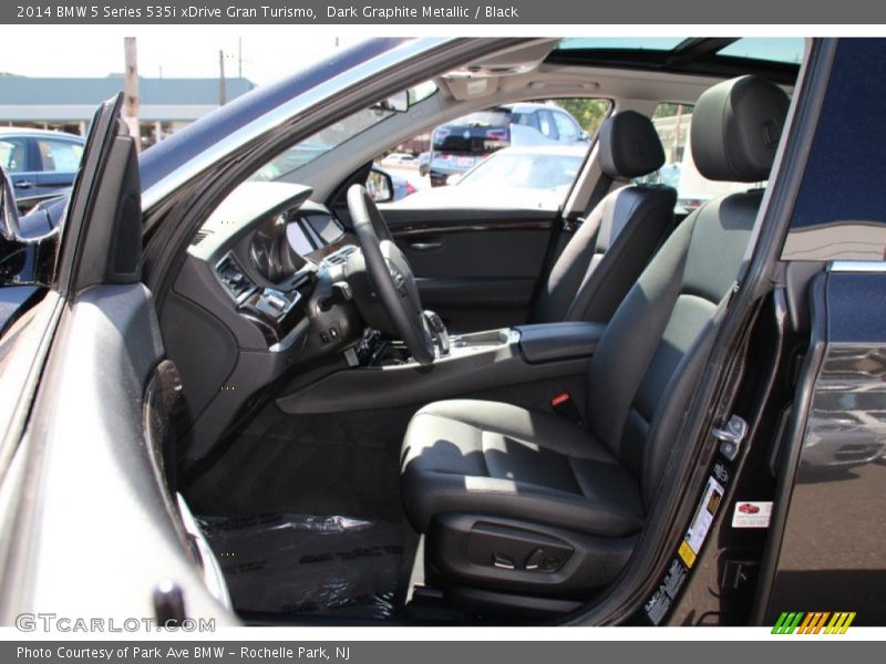 Dark Graphite Metallic / Black 2014 BMW 5 Series 535i xDrive Gran Turismo