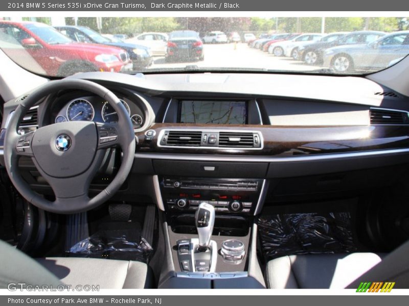 Dark Graphite Metallic / Black 2014 BMW 5 Series 535i xDrive Gran Turismo