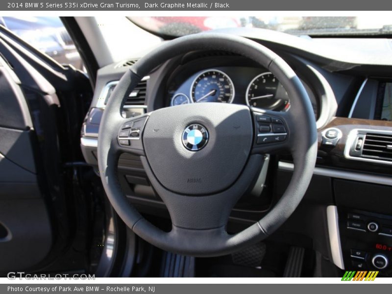 Dark Graphite Metallic / Black 2014 BMW 5 Series 535i xDrive Gran Turismo