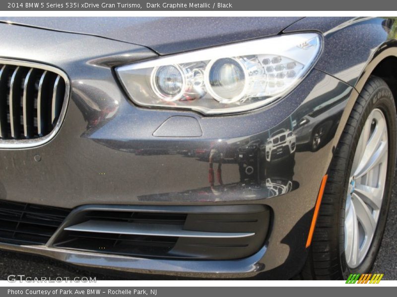 Dark Graphite Metallic / Black 2014 BMW 5 Series 535i xDrive Gran Turismo