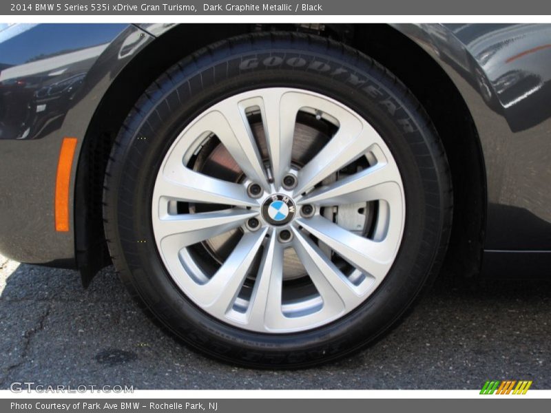 Dark Graphite Metallic / Black 2014 BMW 5 Series 535i xDrive Gran Turismo
