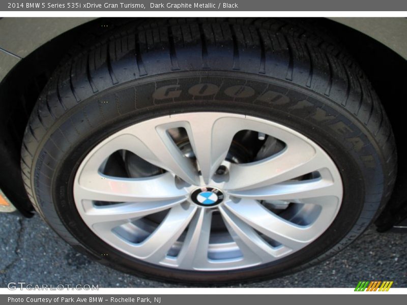 Dark Graphite Metallic / Black 2014 BMW 5 Series 535i xDrive Gran Turismo