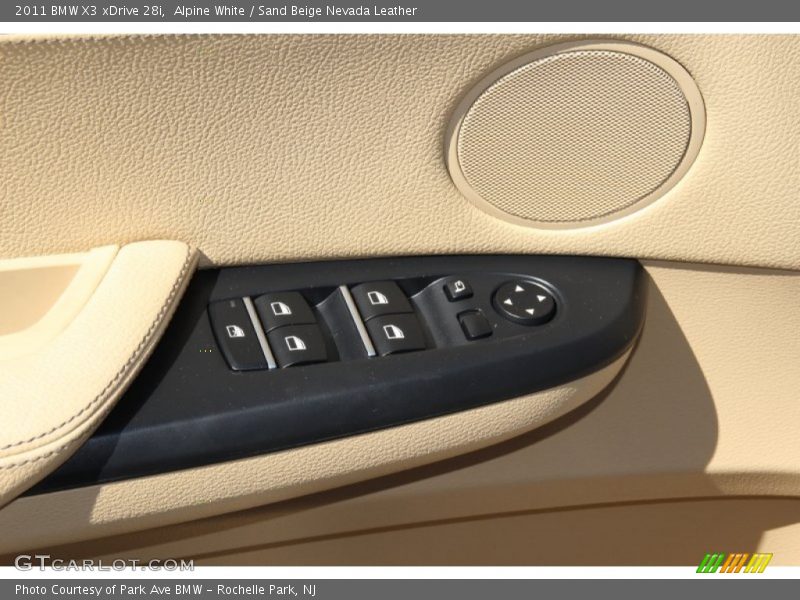 Alpine White / Sand Beige Nevada Leather 2011 BMW X3 xDrive 28i