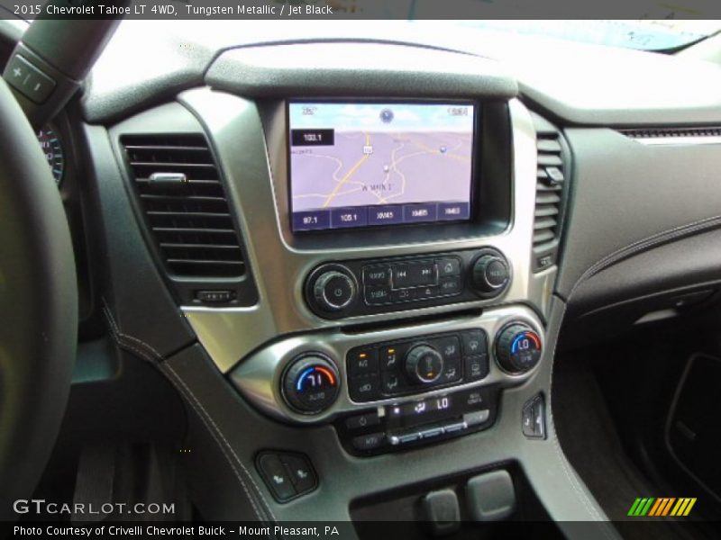 Tungsten Metallic / Jet Black 2015 Chevrolet Tahoe LT 4WD