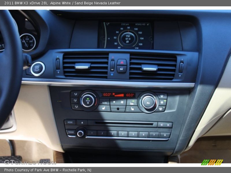 Alpine White / Sand Beige Nevada Leather 2011 BMW X3 xDrive 28i