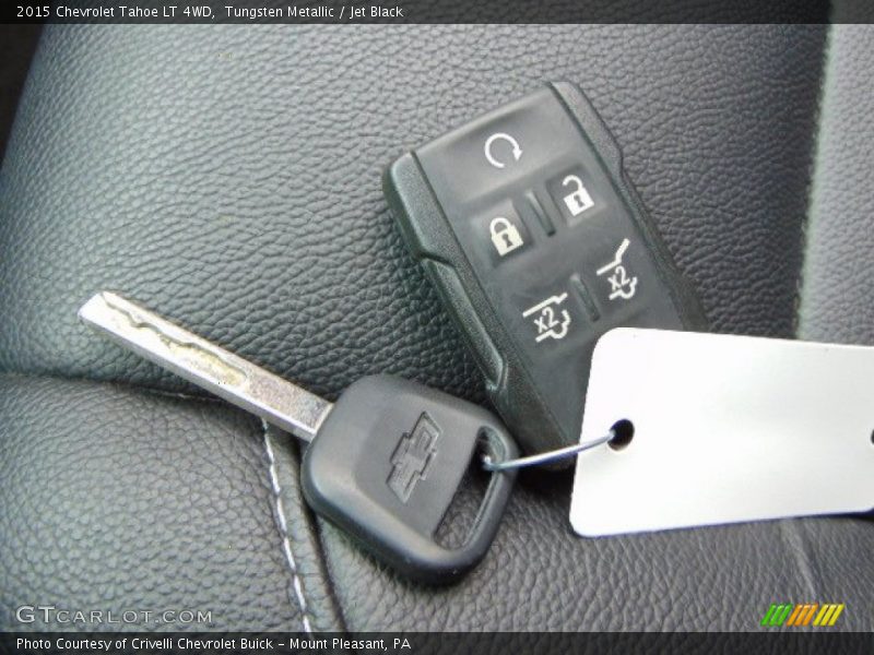 Tungsten Metallic / Jet Black 2015 Chevrolet Tahoe LT 4WD