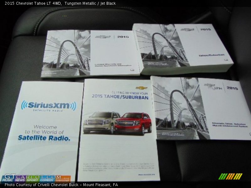 Tungsten Metallic / Jet Black 2015 Chevrolet Tahoe LT 4WD
