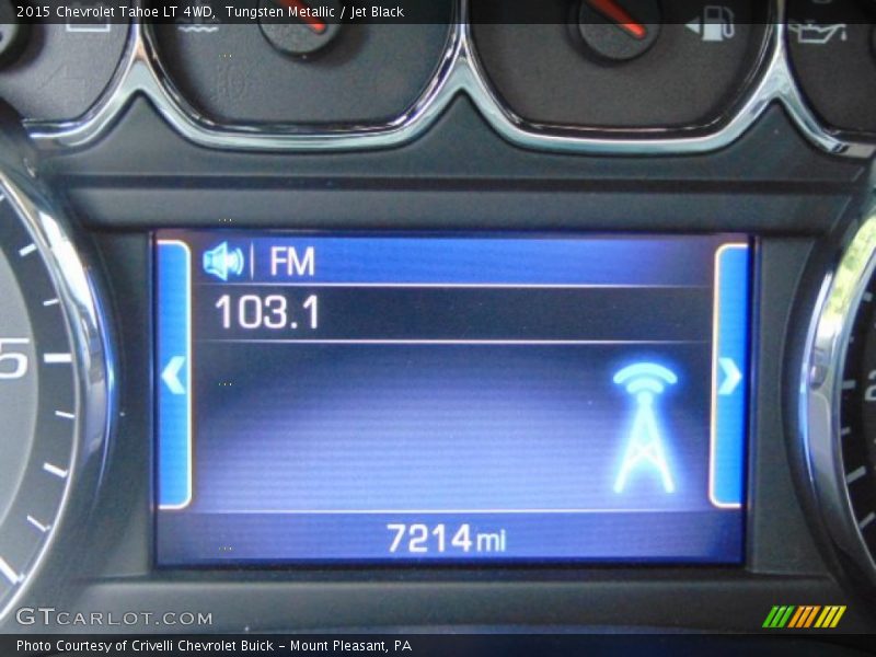 Tungsten Metallic / Jet Black 2015 Chevrolet Tahoe LT 4WD