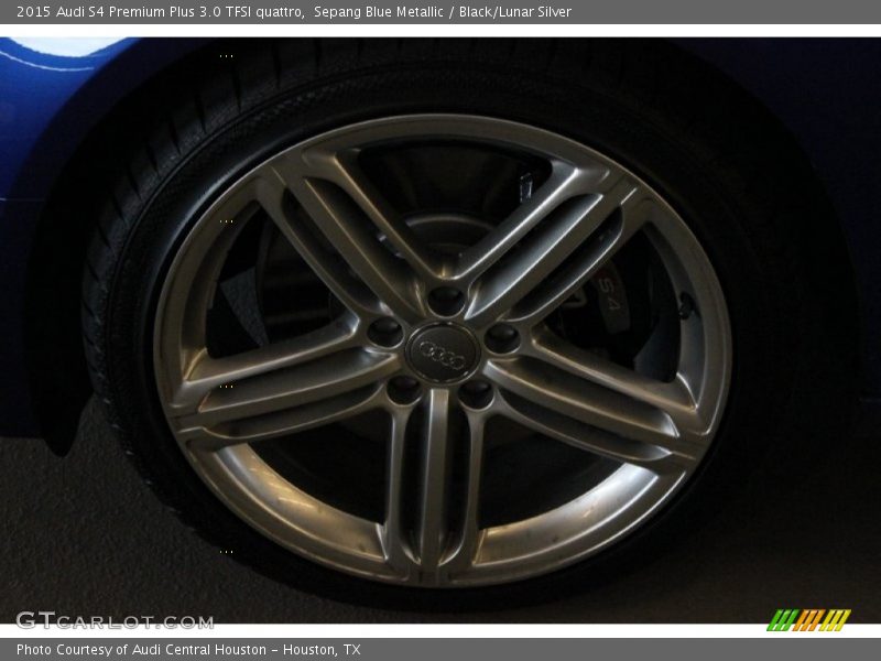 Sepang Blue Metallic / Black/Lunar Silver 2015 Audi S4 Premium Plus 3.0 TFSI quattro