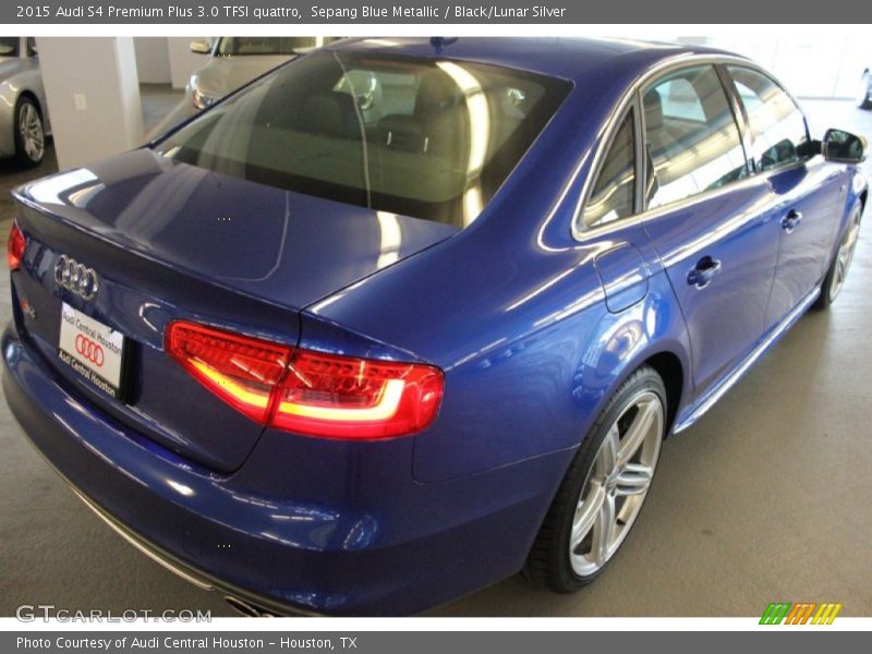 Sepang Blue Metallic / Black/Lunar Silver 2015 Audi S4 Premium Plus 3.0 TFSI quattro