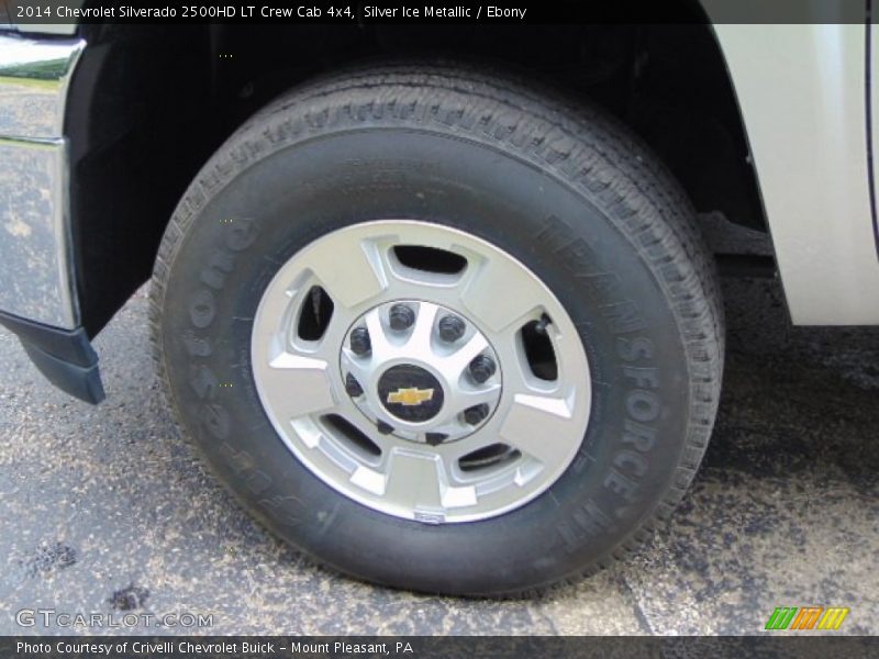 Silver Ice Metallic / Ebony 2014 Chevrolet Silverado 2500HD LT Crew Cab 4x4