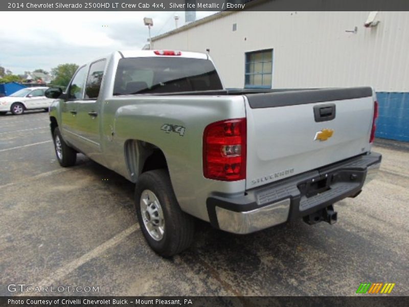 Silver Ice Metallic / Ebony 2014 Chevrolet Silverado 2500HD LT Crew Cab 4x4