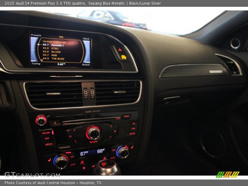 Sepang Blue Metallic / Black/Lunar Silver 2015 Audi S4 Premium Plus 3.0 TFSI quattro