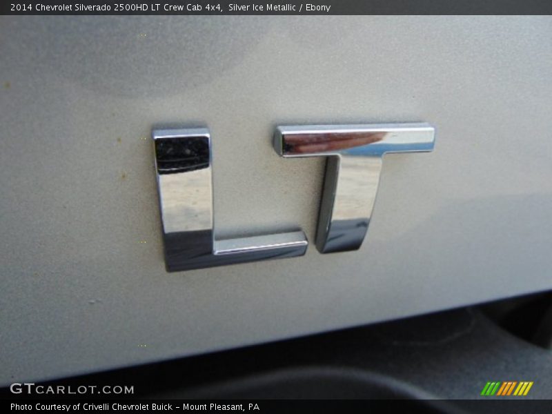 Silver Ice Metallic / Ebony 2014 Chevrolet Silverado 2500HD LT Crew Cab 4x4