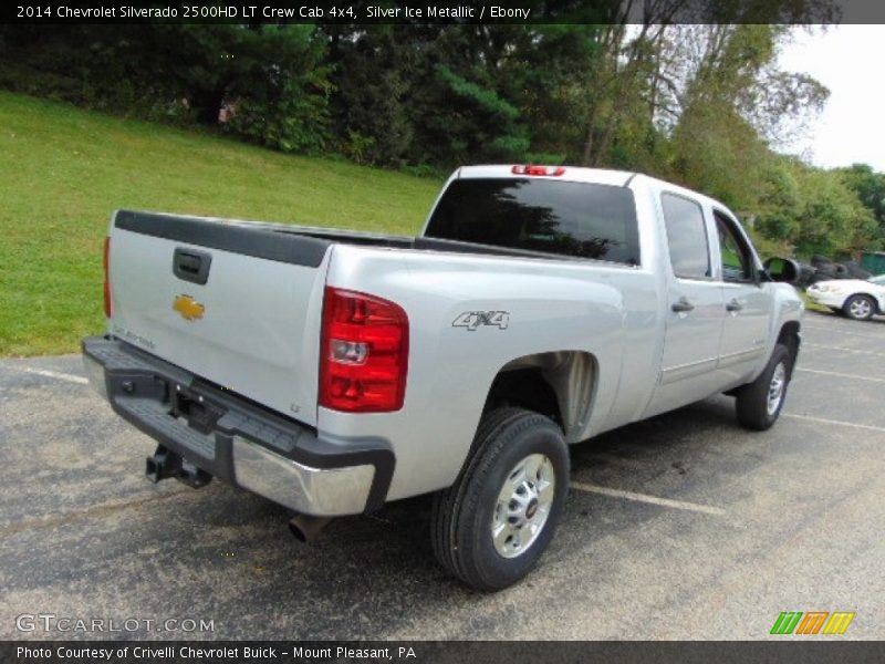 Silver Ice Metallic / Ebony 2014 Chevrolet Silverado 2500HD LT Crew Cab 4x4