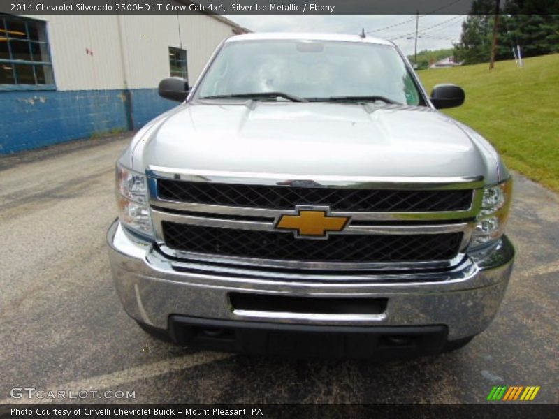 Silver Ice Metallic / Ebony 2014 Chevrolet Silverado 2500HD LT Crew Cab 4x4