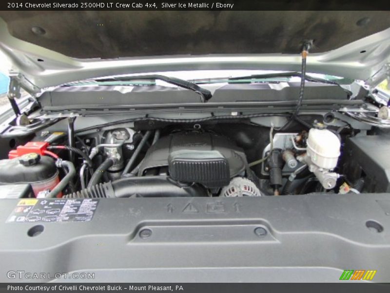 Silver Ice Metallic / Ebony 2014 Chevrolet Silverado 2500HD LT Crew Cab 4x4