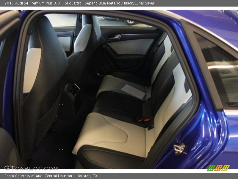 Sepang Blue Metallic / Black/Lunar Silver 2015 Audi S4 Premium Plus 3.0 TFSI quattro