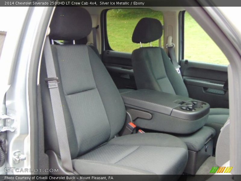 Silver Ice Metallic / Ebony 2014 Chevrolet Silverado 2500HD LT Crew Cab 4x4