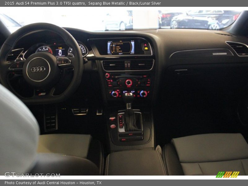 Sepang Blue Metallic / Black/Lunar Silver 2015 Audi S4 Premium Plus 3.0 TFSI quattro