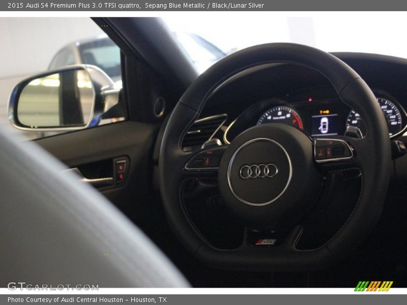 Sepang Blue Metallic / Black/Lunar Silver 2015 Audi S4 Premium Plus 3.0 TFSI quattro