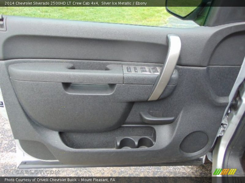 Silver Ice Metallic / Ebony 2014 Chevrolet Silverado 2500HD LT Crew Cab 4x4