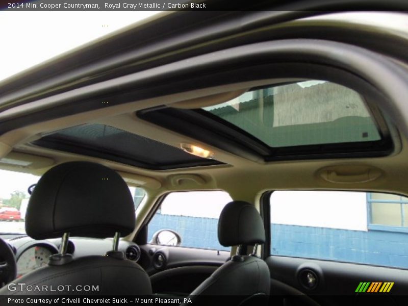 Royal Gray Metallic / Carbon Black 2014 Mini Cooper Countryman