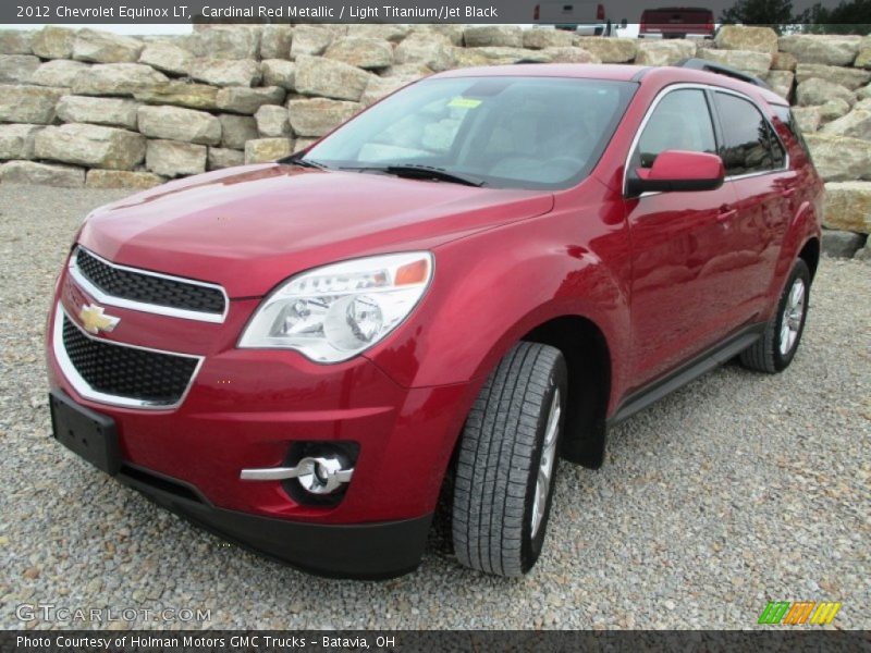 Cardinal Red Metallic / Light Titanium/Jet Black 2012 Chevrolet Equinox LT