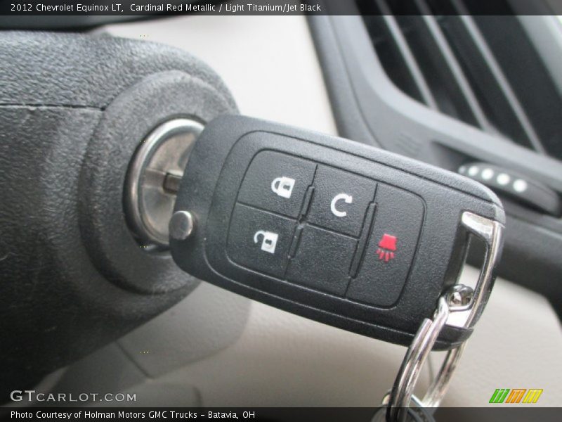 Cardinal Red Metallic / Light Titanium/Jet Black 2012 Chevrolet Equinox LT