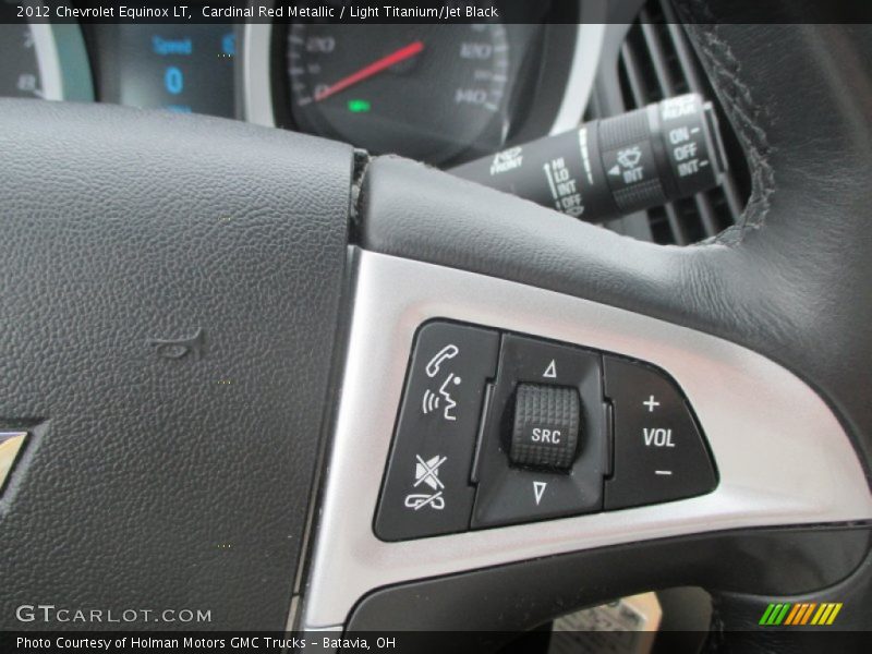 Cardinal Red Metallic / Light Titanium/Jet Black 2012 Chevrolet Equinox LT